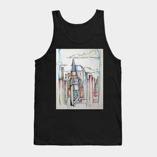 New York Tank Top by nikkicischke